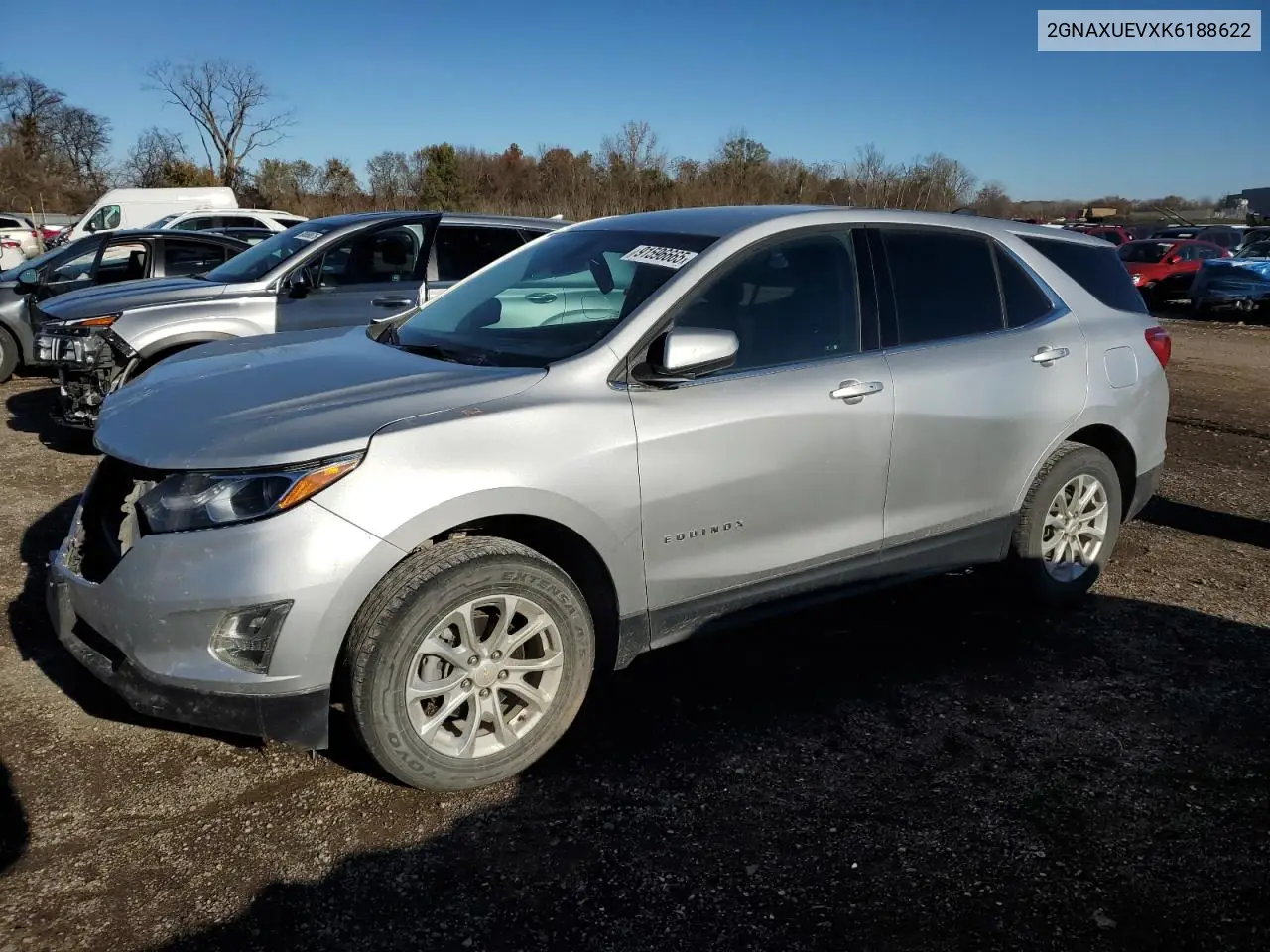 2GNAXUEVXK6188622 2019 Chevrolet Equinox Lt