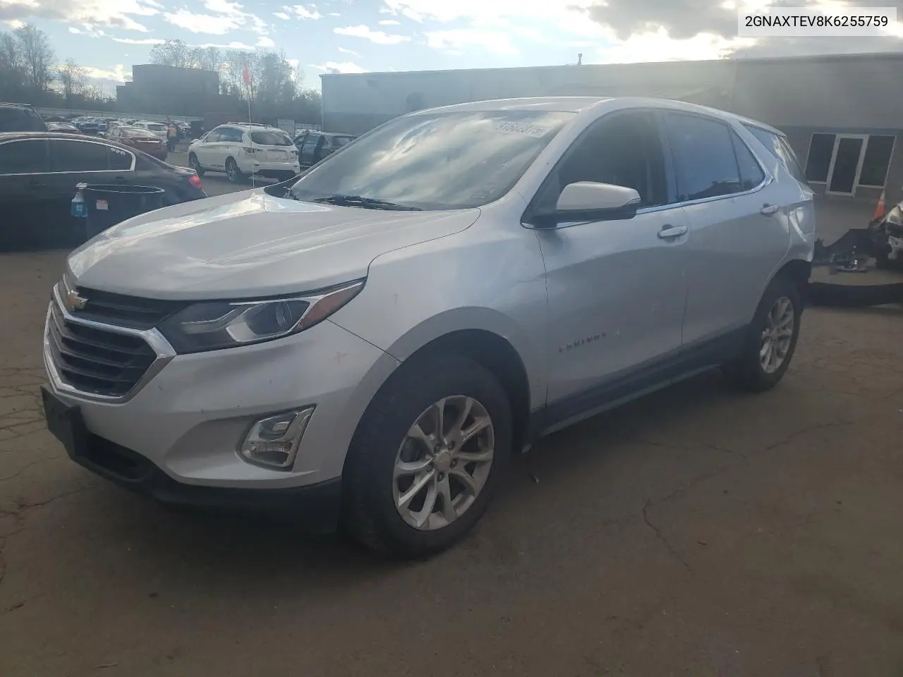 2GNAXTEV8K6255759 2019 Chevrolet Equinox Lt