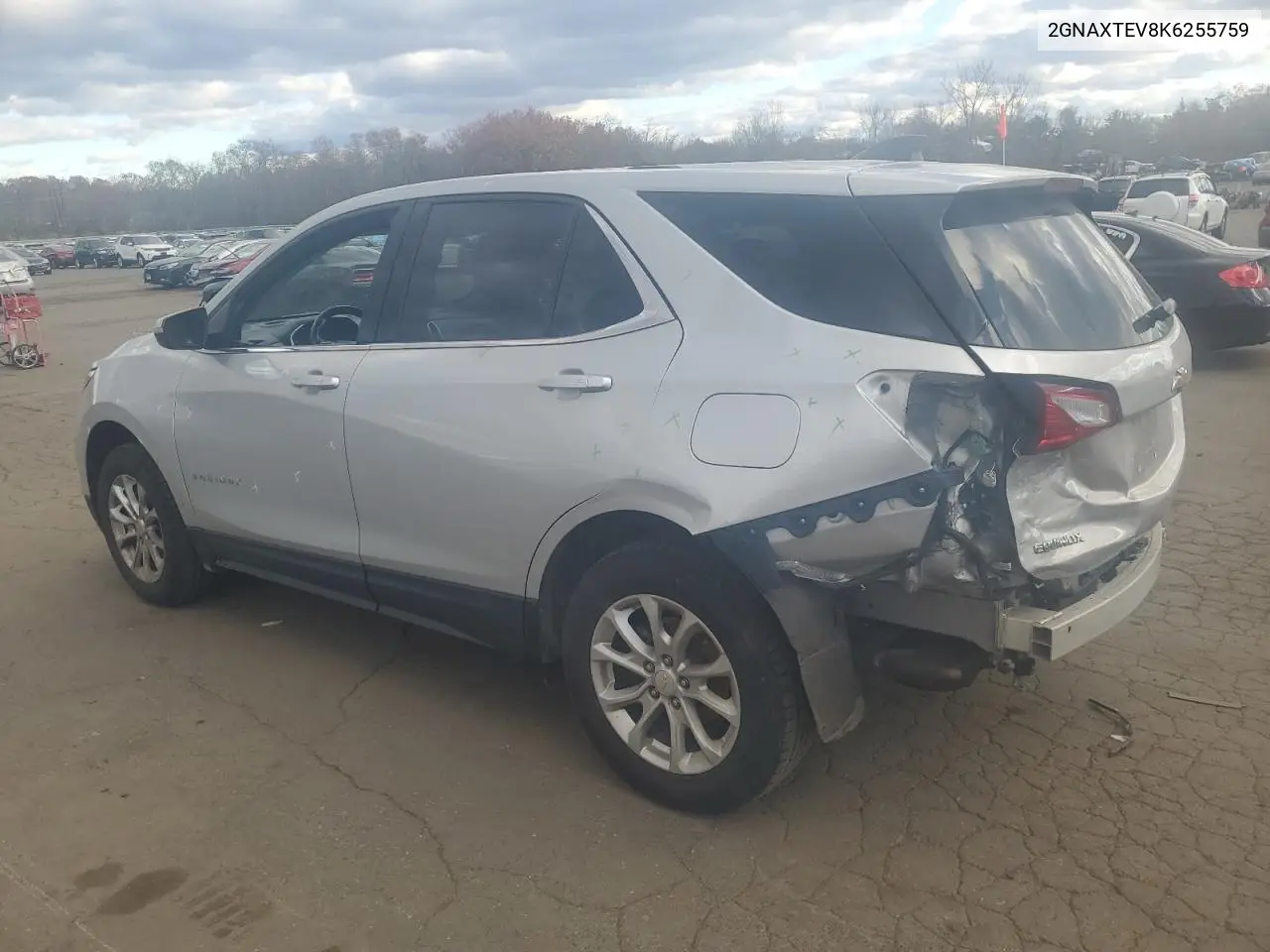 2GNAXTEV8K6255759 2019 Chevrolet Equinox Lt