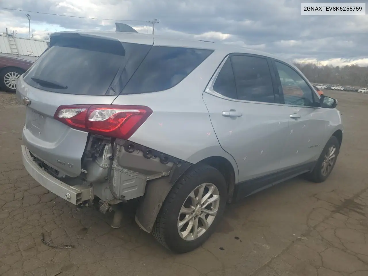 2GNAXTEV8K6255759 2019 Chevrolet Equinox Lt