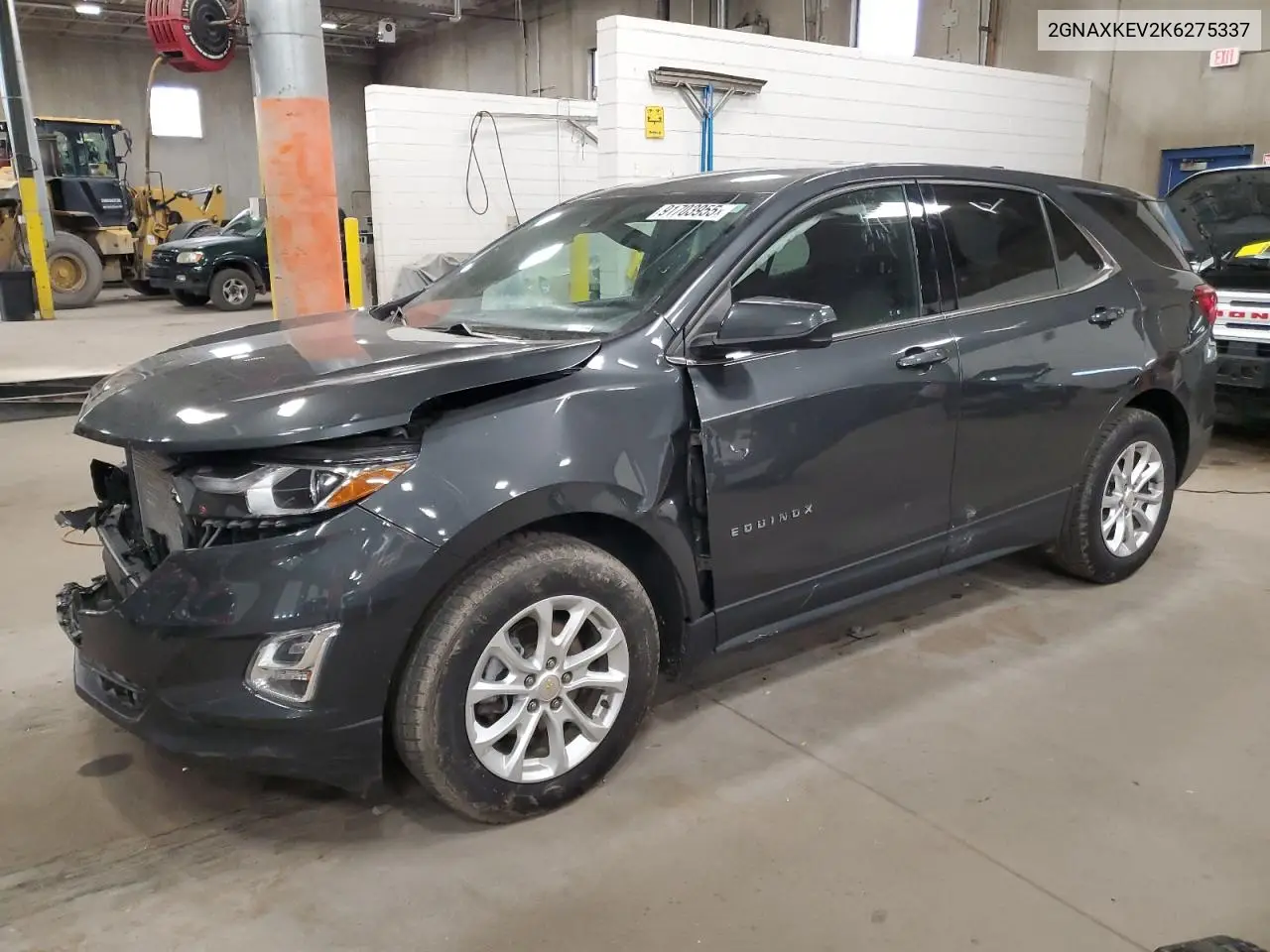 2GNAXKEV2K6275337 2019 Chevrolet Equinox Lt