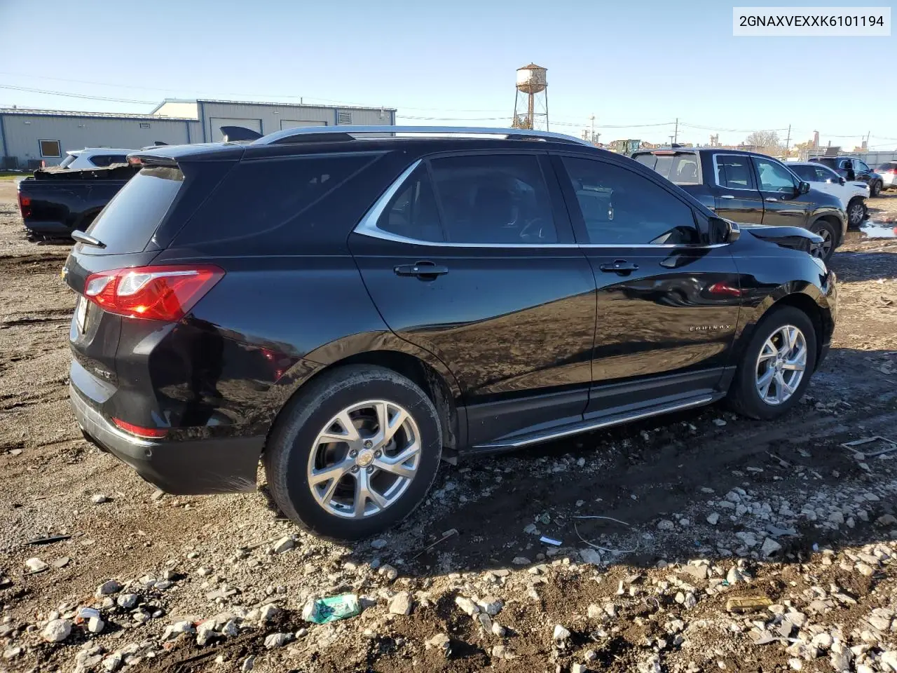 2GNAXVEXXK6101194 2019 Chevrolet Equinox Lt