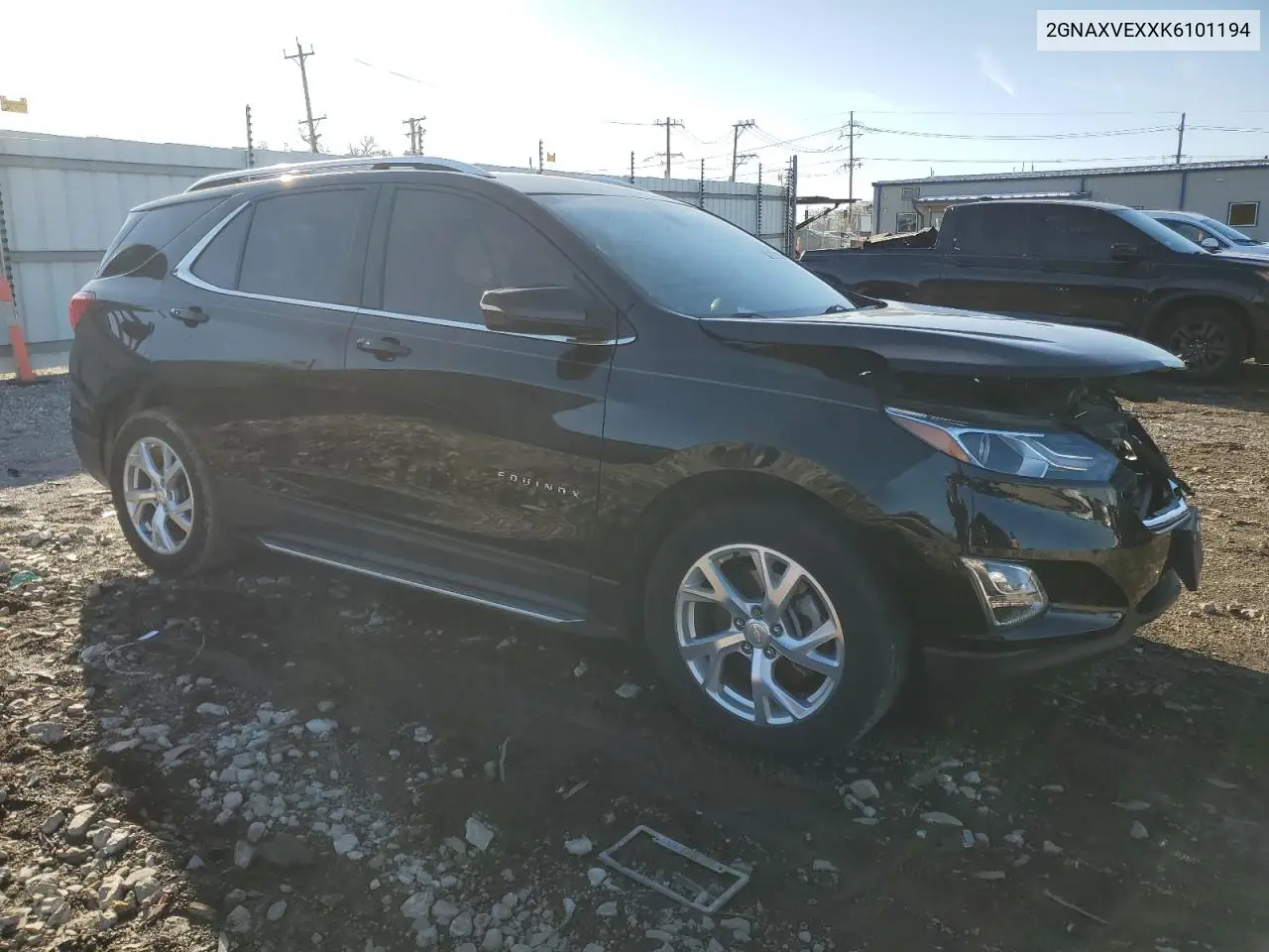 2GNAXVEXXK6101194 2019 Chevrolet Equinox Lt