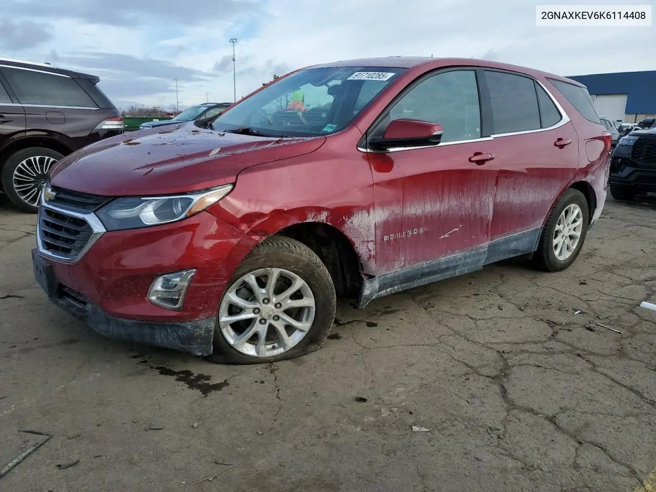 2GNAXKEV6K6114408 2019 Chevrolet Equinox Lt