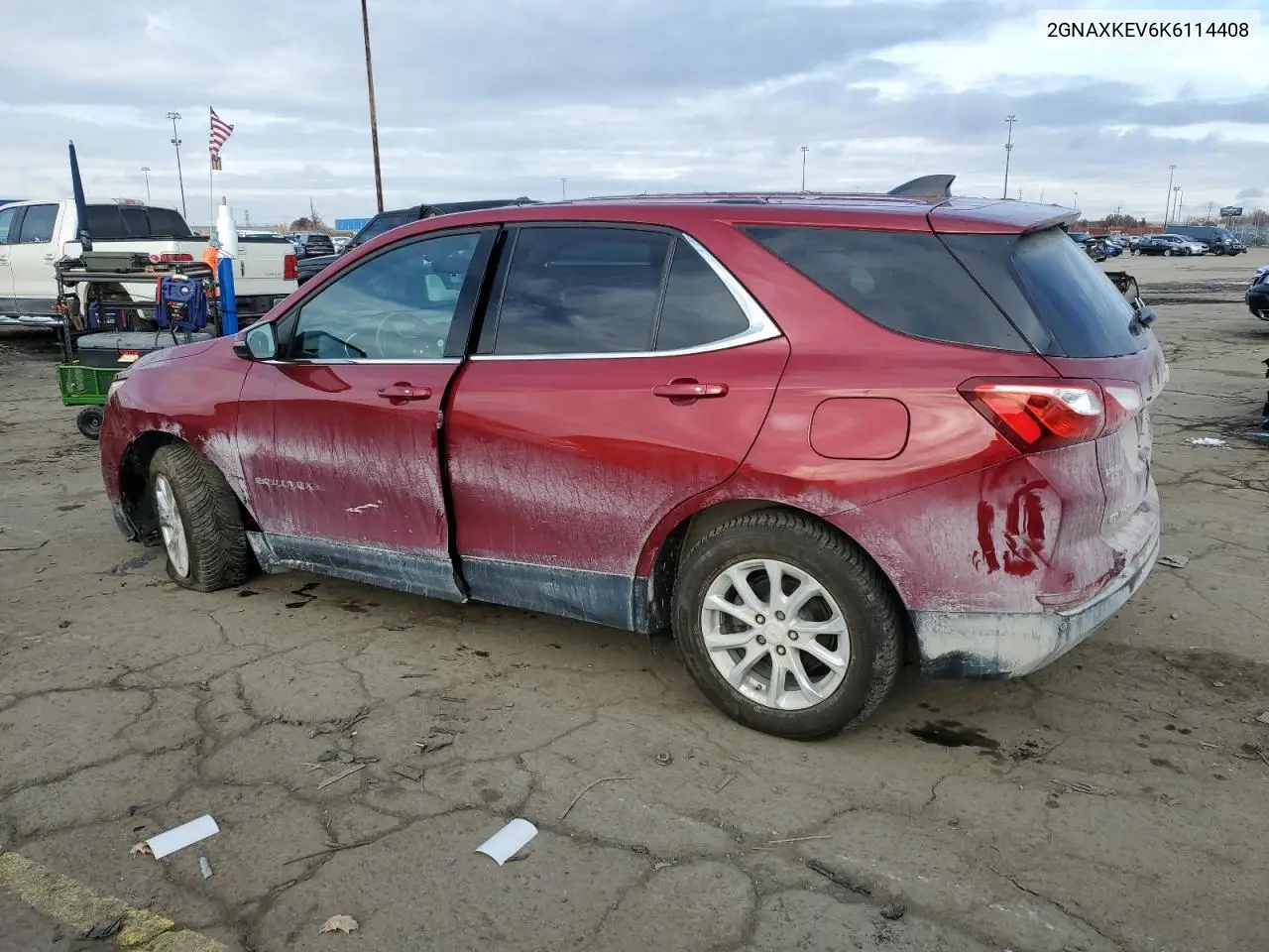2GNAXKEV6K6114408 2019 Chevrolet Equinox Lt