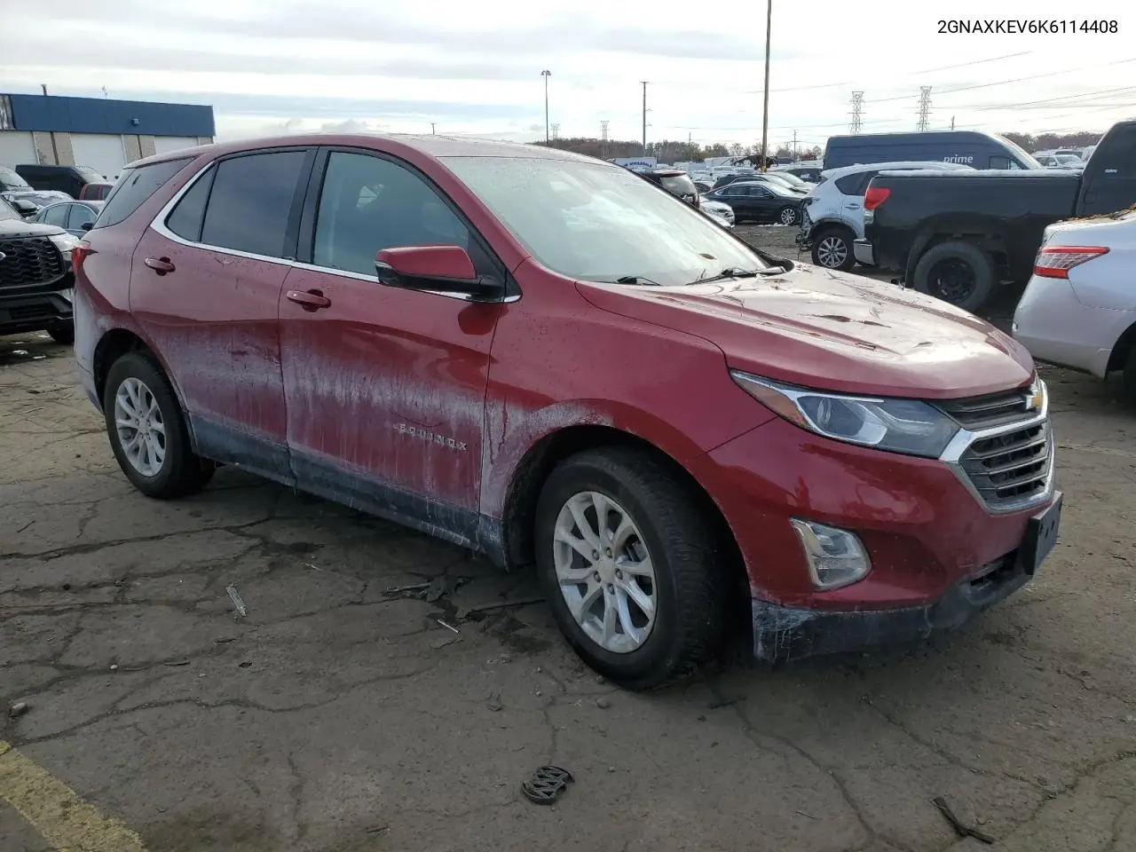 2GNAXKEV6K6114408 2019 Chevrolet Equinox Lt