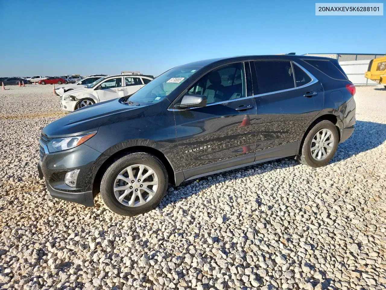 2GNAXKEV5K6288101 2019 Chevrolet Equinox Lt