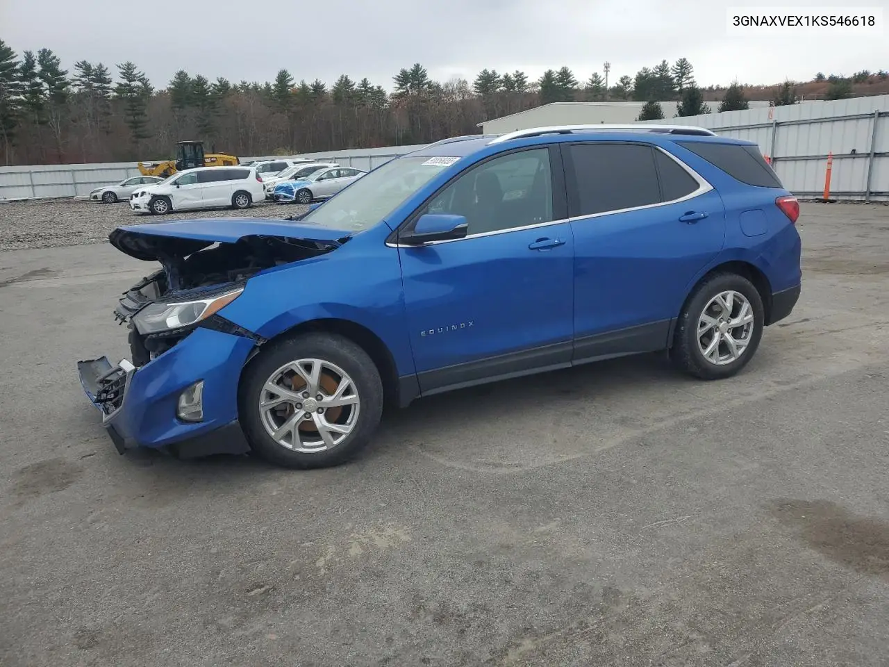 3GNAXVEX1KS546618 2019 Chevrolet Equinox Lt