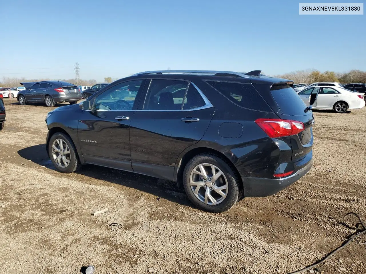 3GNAXNEV8KL331830 2019 Chevrolet Equinox Premier
