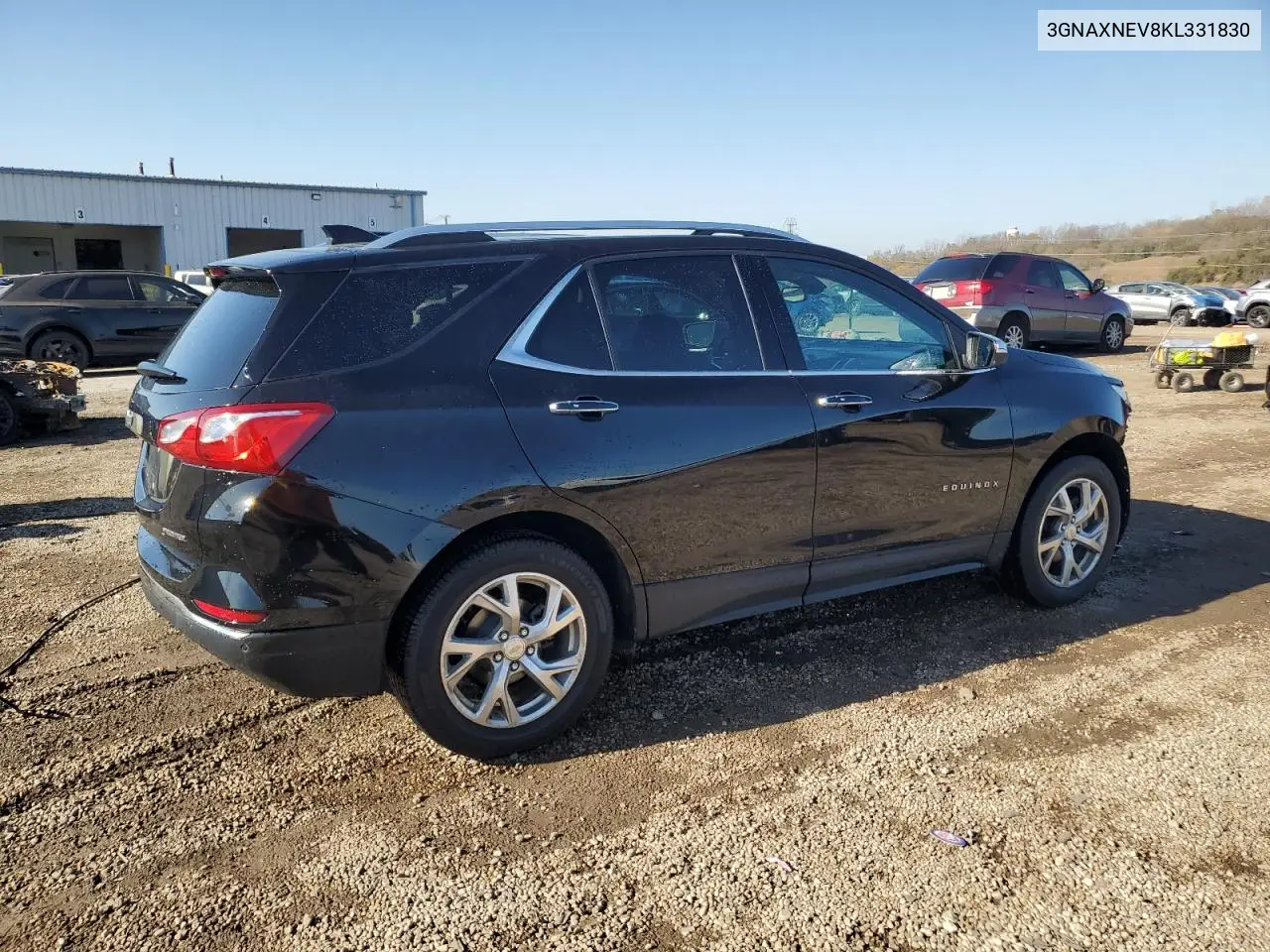 3GNAXNEV8KL331830 2019 Chevrolet Equinox Premier