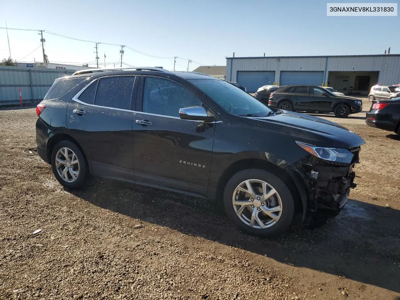 3GNAXNEV8KL331830 2019 Chevrolet Equinox Premier