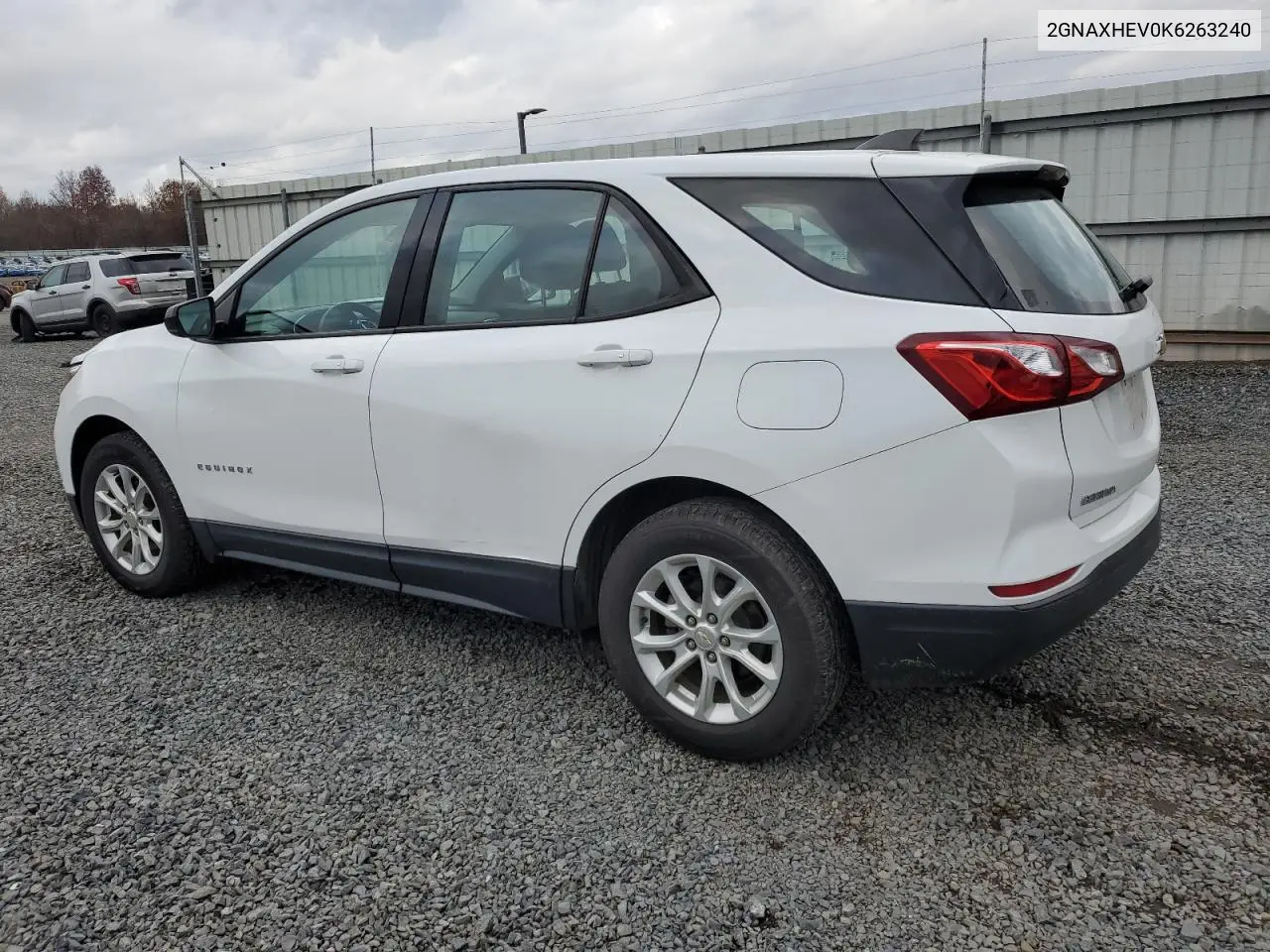 2GNAXHEV0K6263240 2019 Chevrolet Equinox Ls