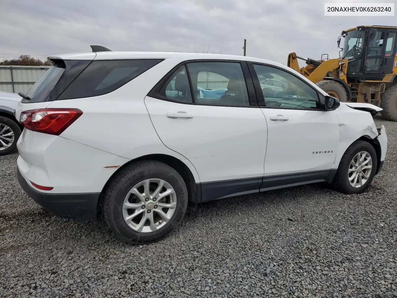 2GNAXHEV0K6263240 2019 Chevrolet Equinox Ls
