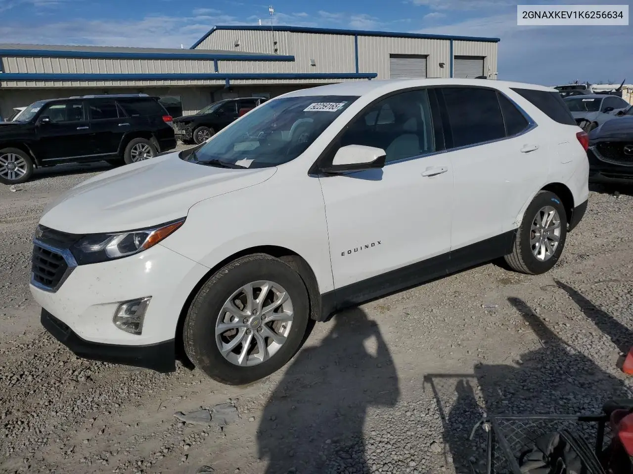 2GNAXKEV1K6256634 2019 Chevrolet Equinox Lt