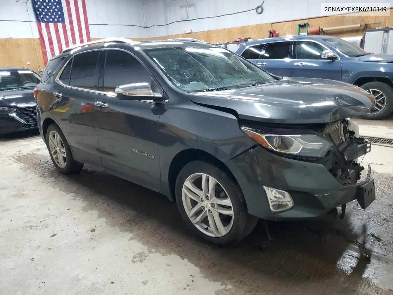2GNAXYEX8K6216149 2019 Chevrolet Equinox Premier