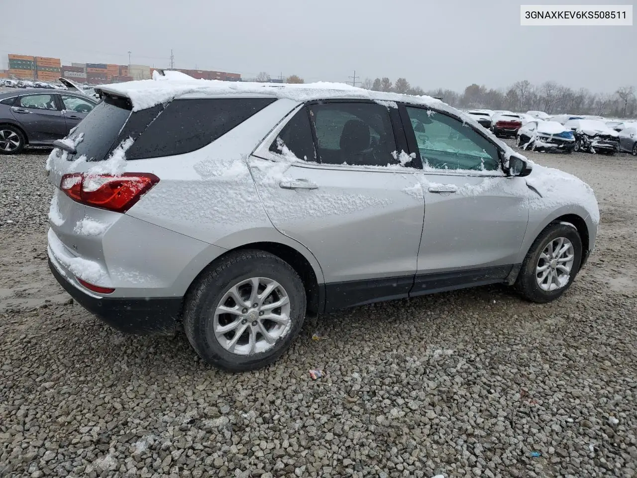 3GNAXKEV6KS508511 2019 Chevrolet Equinox Lt