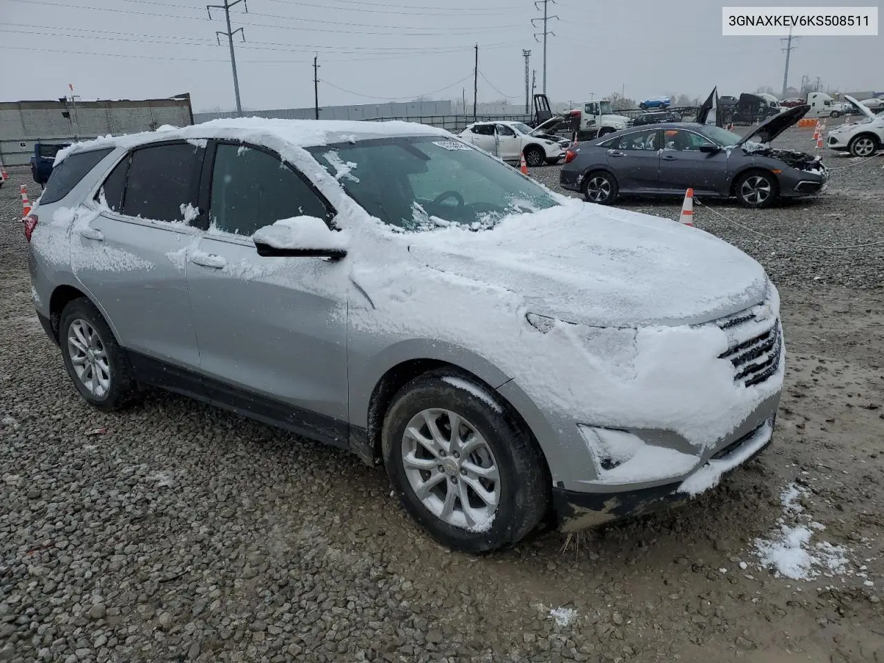 3GNAXKEV6KS508511 2019 Chevrolet Equinox Lt