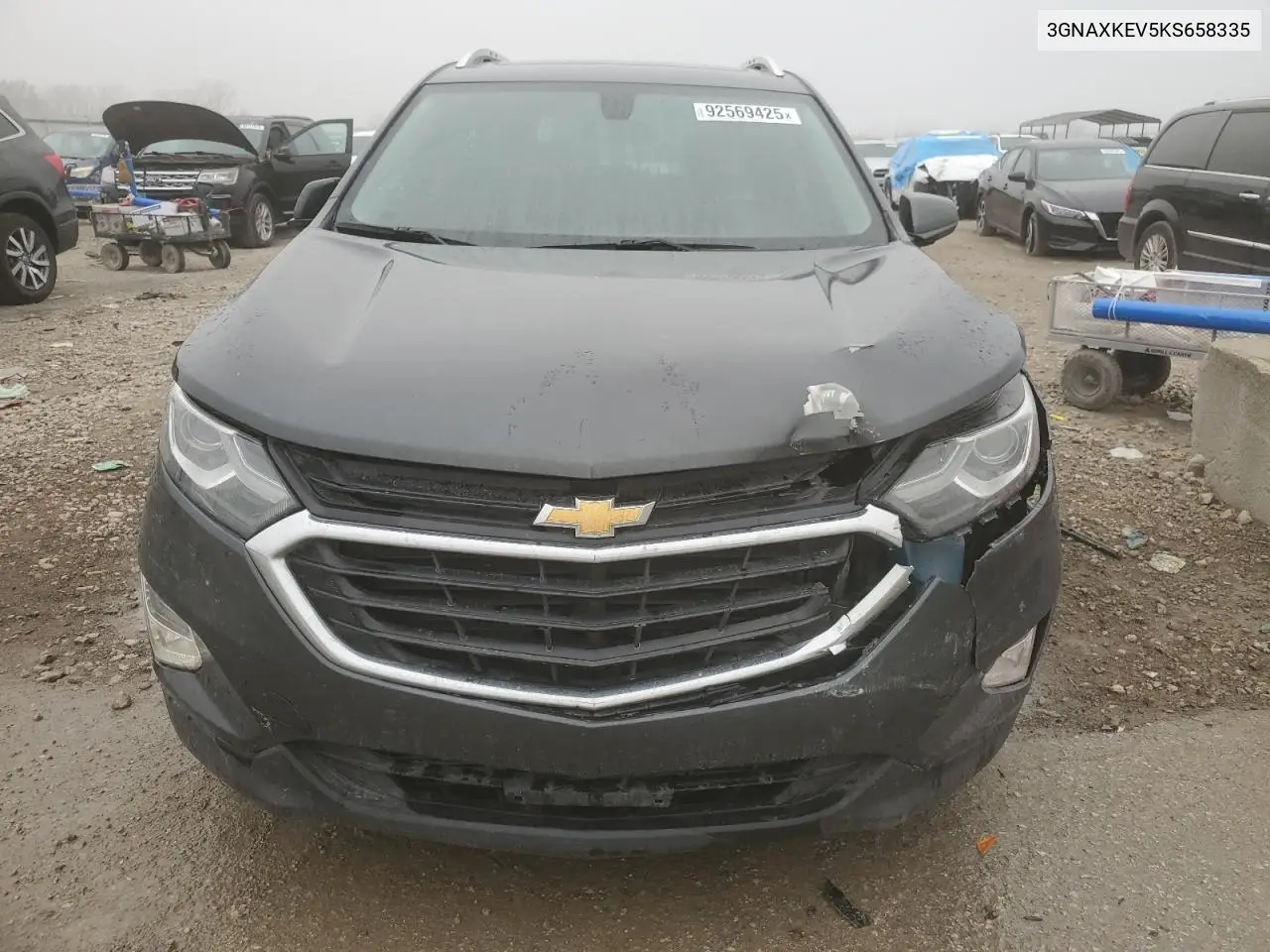 3GNAXKEV5KS658335 2019 Chevrolet Equinox Lt