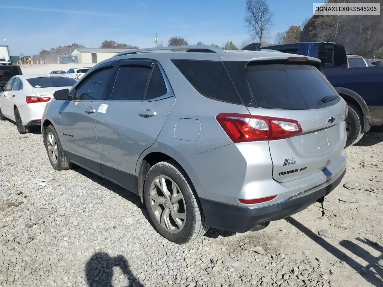 3GNAXLEX0KS545206 2019 Chevrolet Equinox Lt