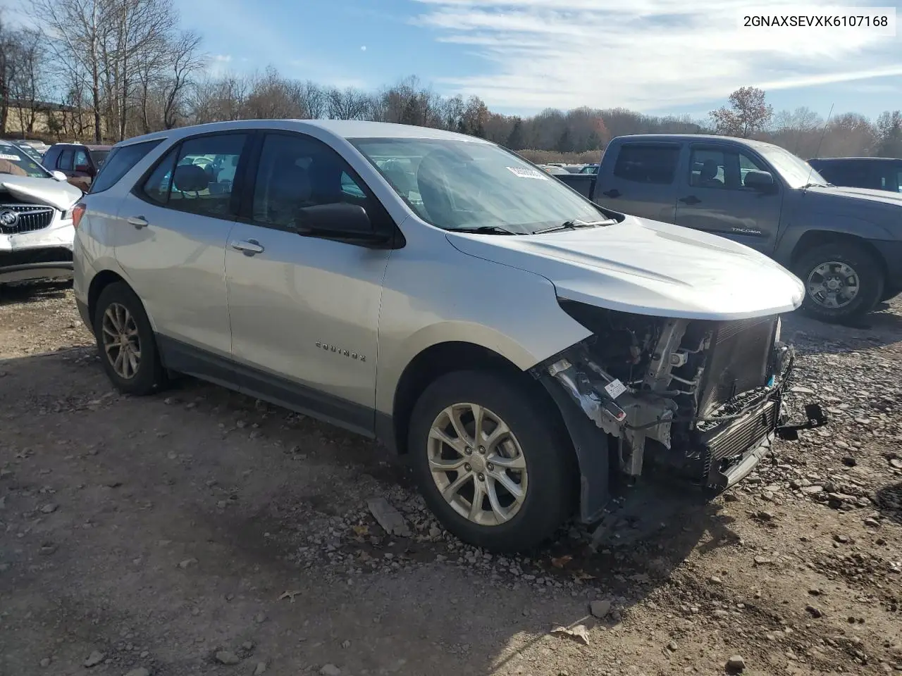 2GNAXSEVXK6107168 2019 Chevrolet Equinox Ls