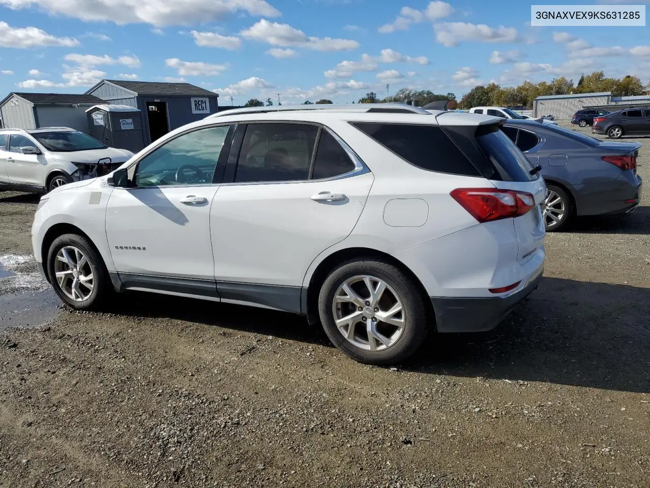 3GNAXVEX9KS631285 2019 Chevrolet Equinox Lt