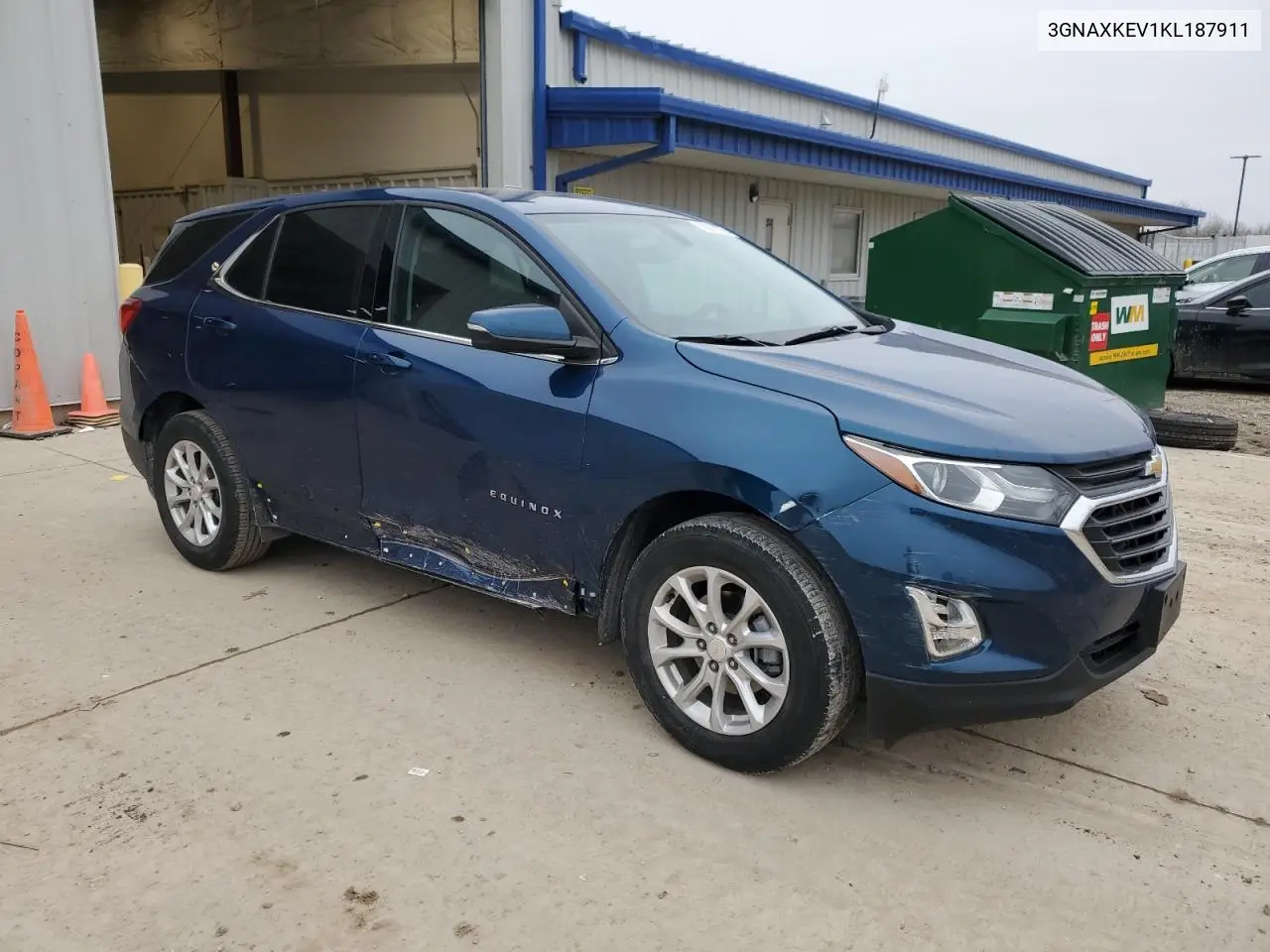 3GNAXKEV1KL187911 2019 Chevrolet Equinox Lt