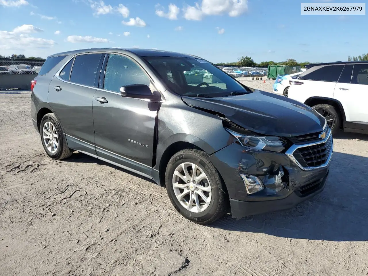 2GNAXKEV2K6267979 2019 Chevrolet Equinox Lt