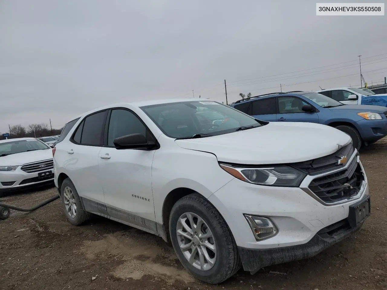 3GNAXHEV3KS550508 2019 Chevrolet Equinox Ls