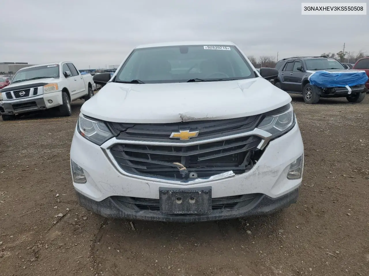 3GNAXHEV3KS550508 2019 Chevrolet Equinox Ls