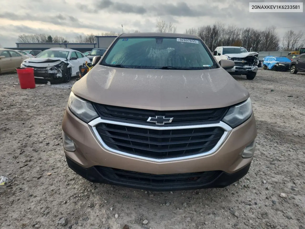 2GNAXKEV1K6233581 2019 Chevrolet Equinox Lt