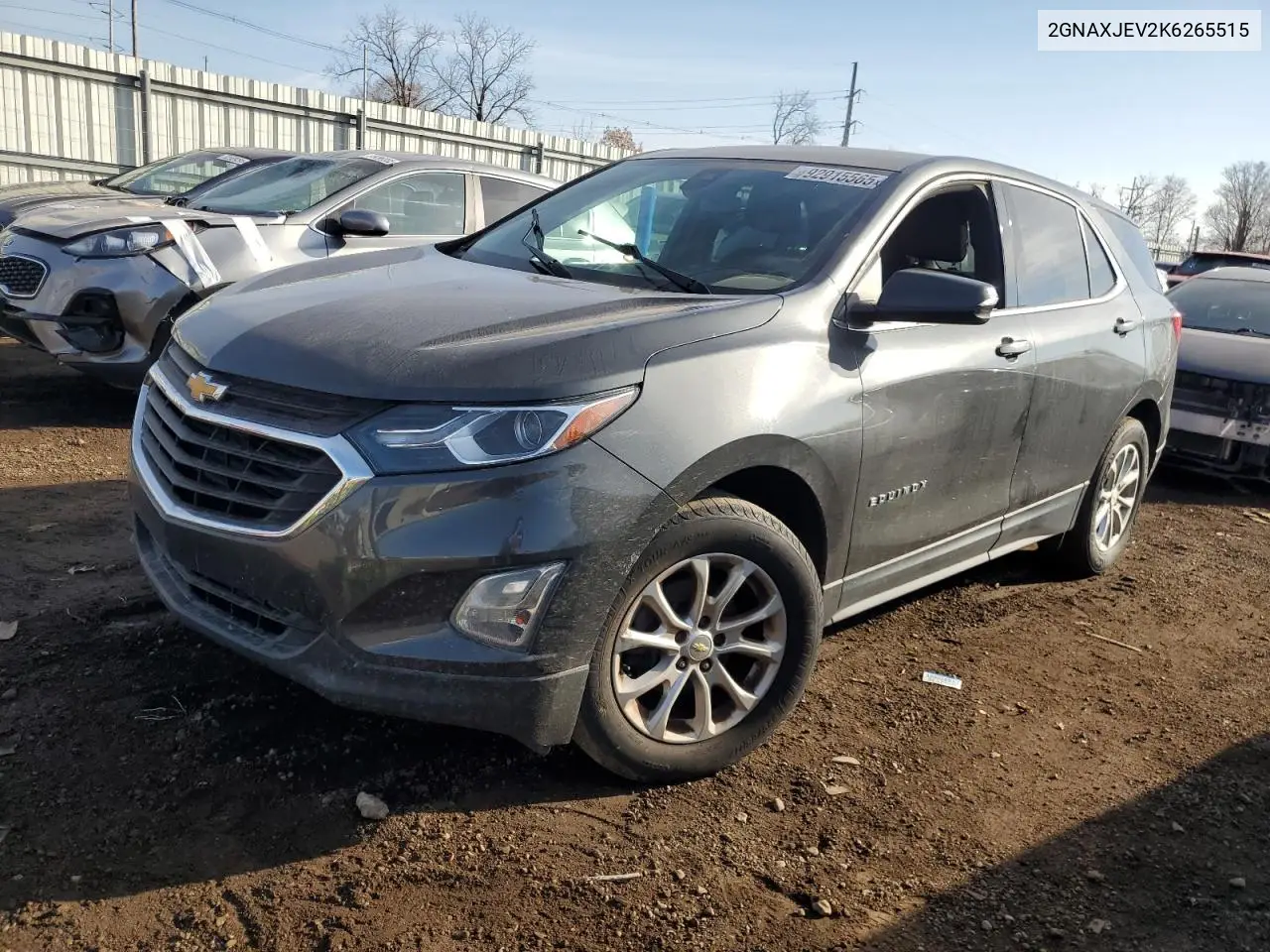2GNAXJEV2K6265515 2019 Chevrolet Equinox Lt
