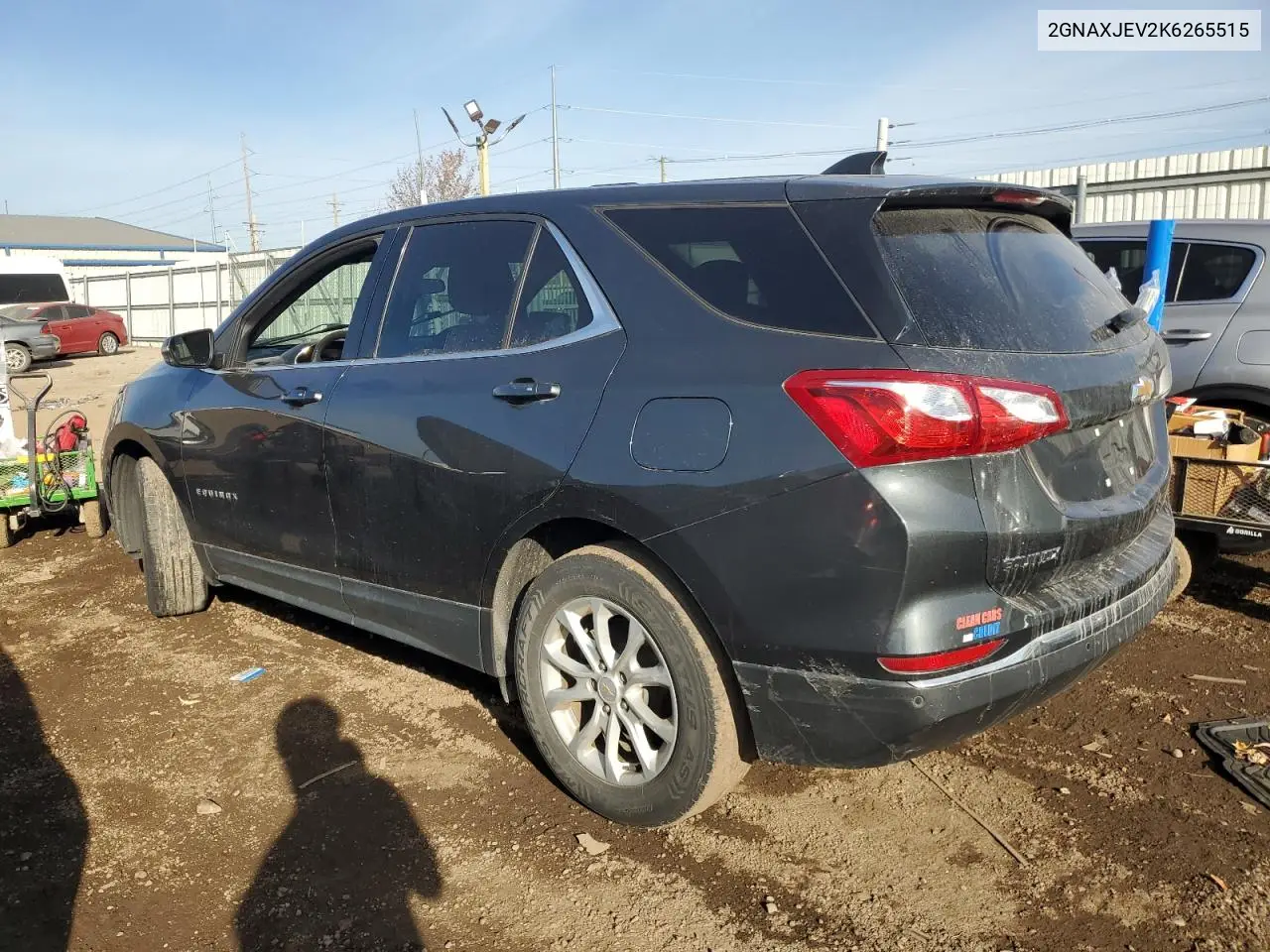2GNAXJEV2K6265515 2019 Chevrolet Equinox Lt