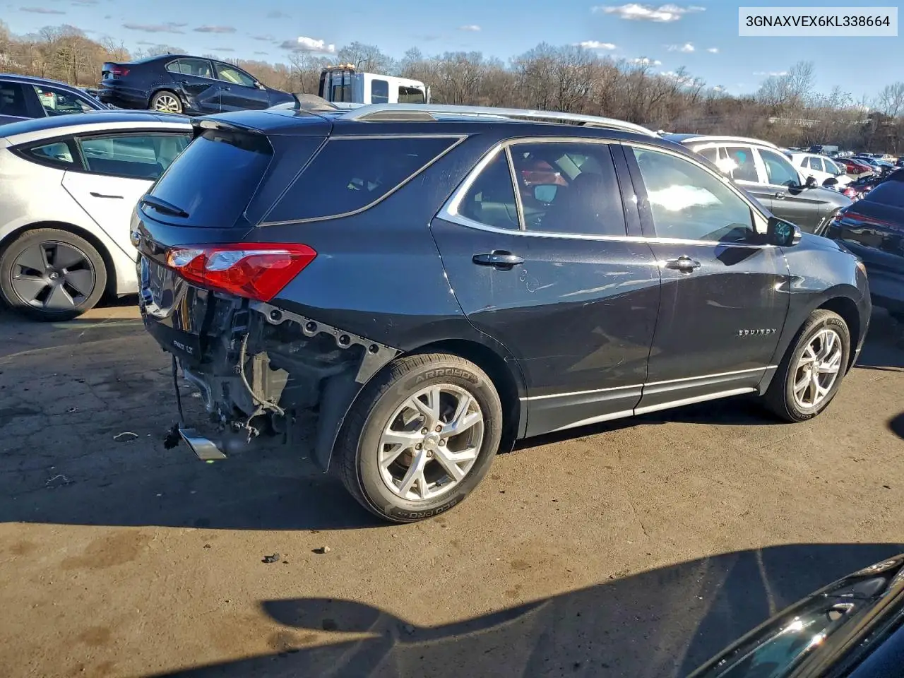 3GNAXVEX6KL338664 2019 Chevrolet Equinox Lt