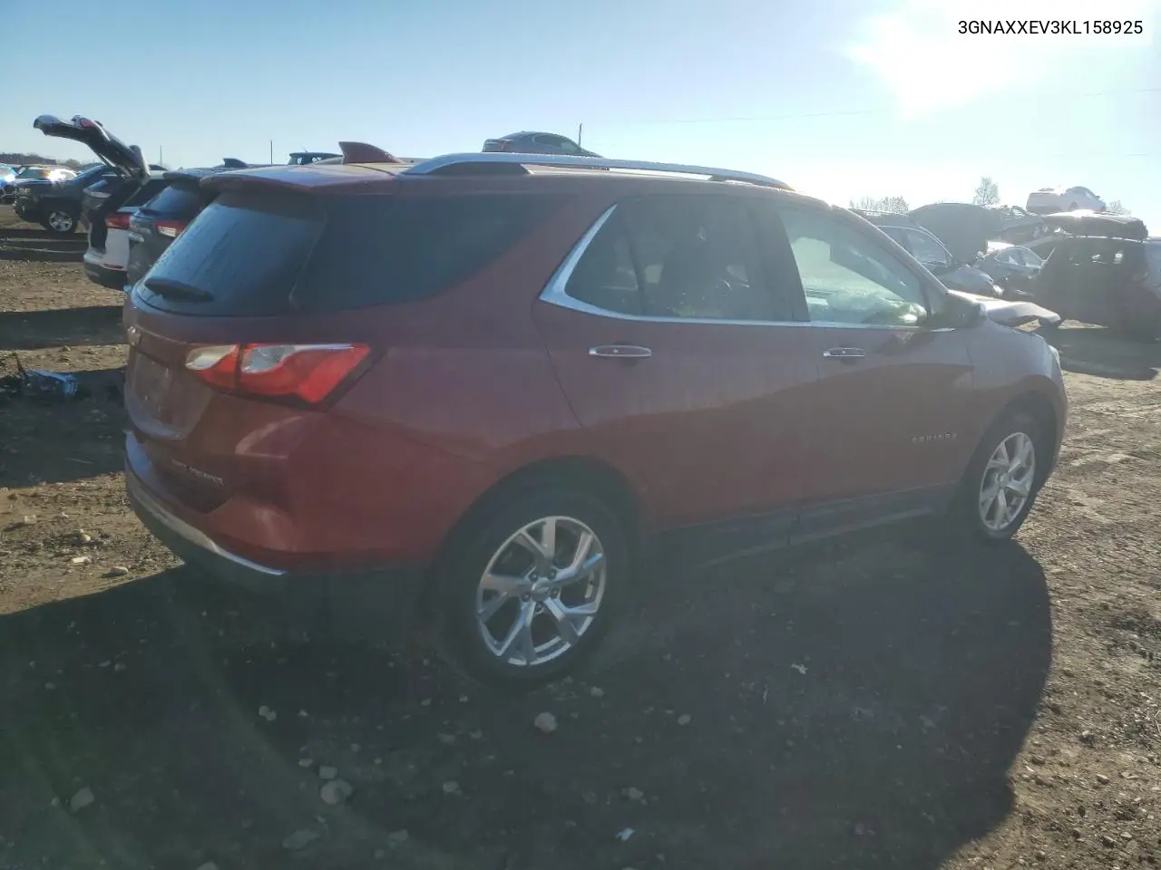 3GNAXXEV3KL158925 2019 Chevrolet Equinox Premier