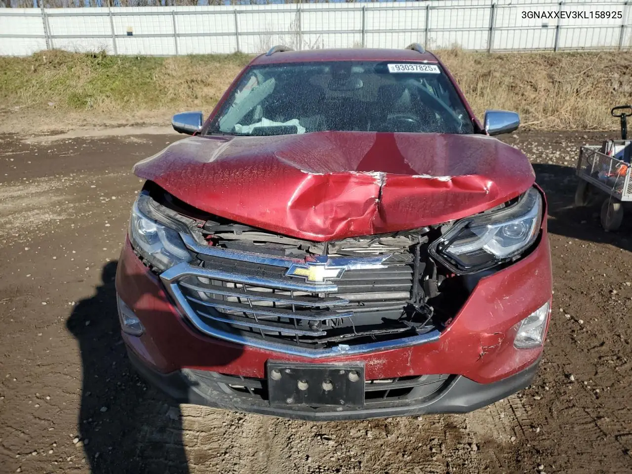 3GNAXXEV3KL158925 2019 Chevrolet Equinox Premier