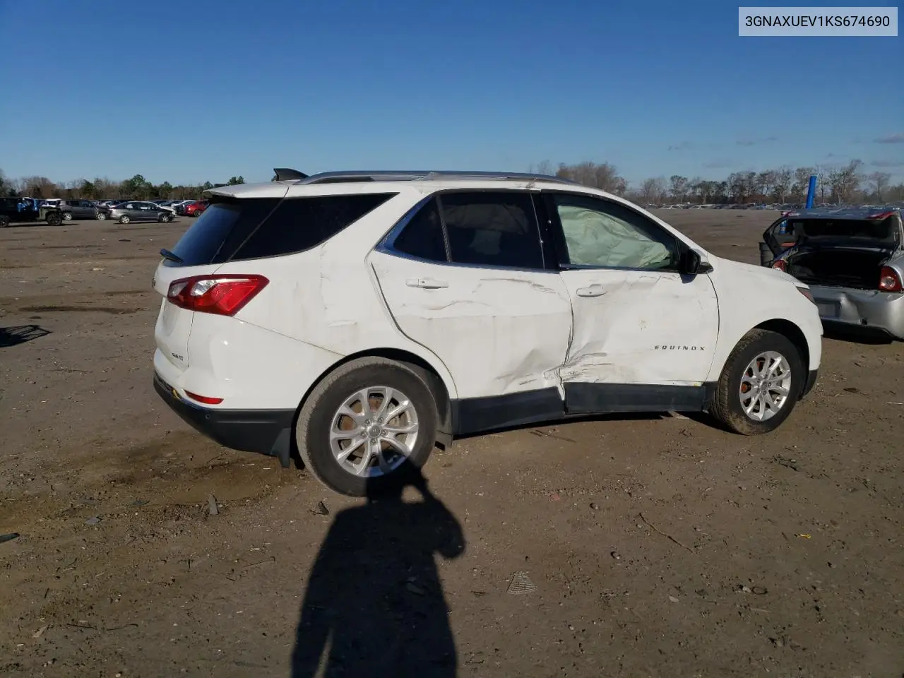 3GNAXUEV1KS674690 2019 Chevrolet Equinox Lt
