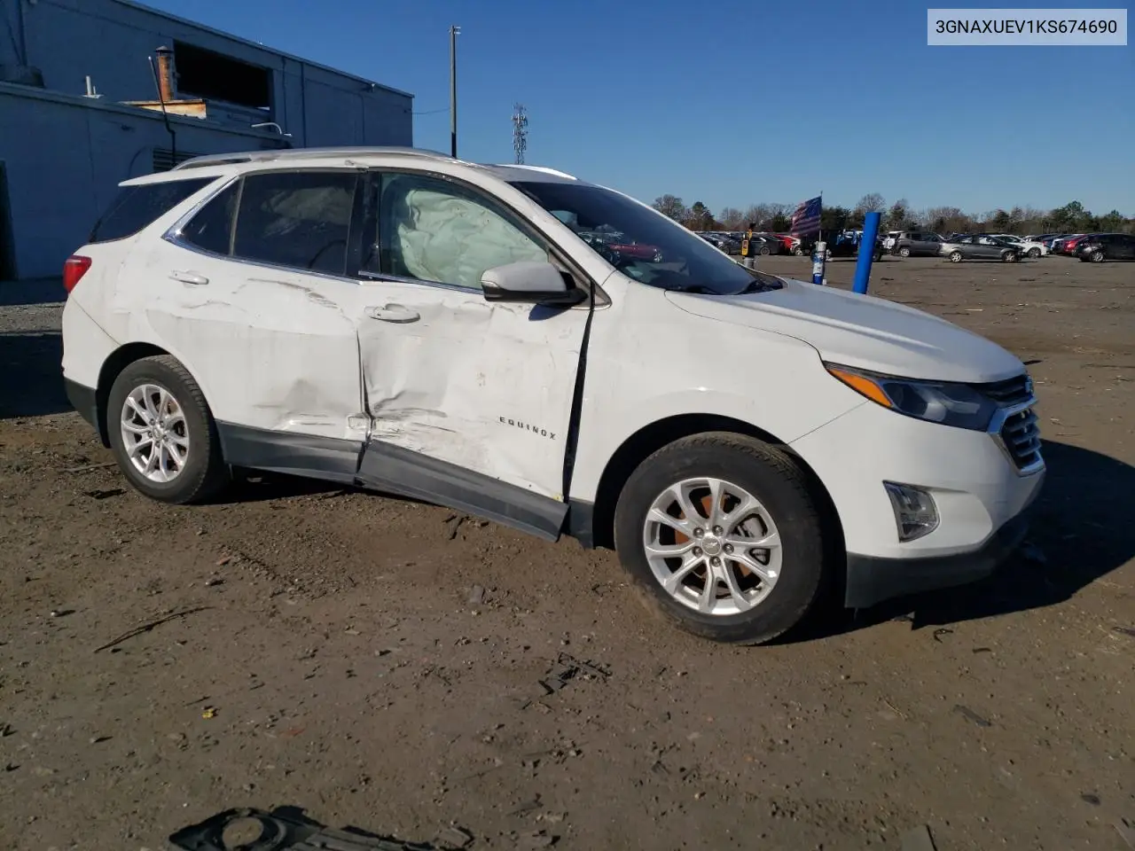 3GNAXUEV1KS674690 2019 Chevrolet Equinox Lt