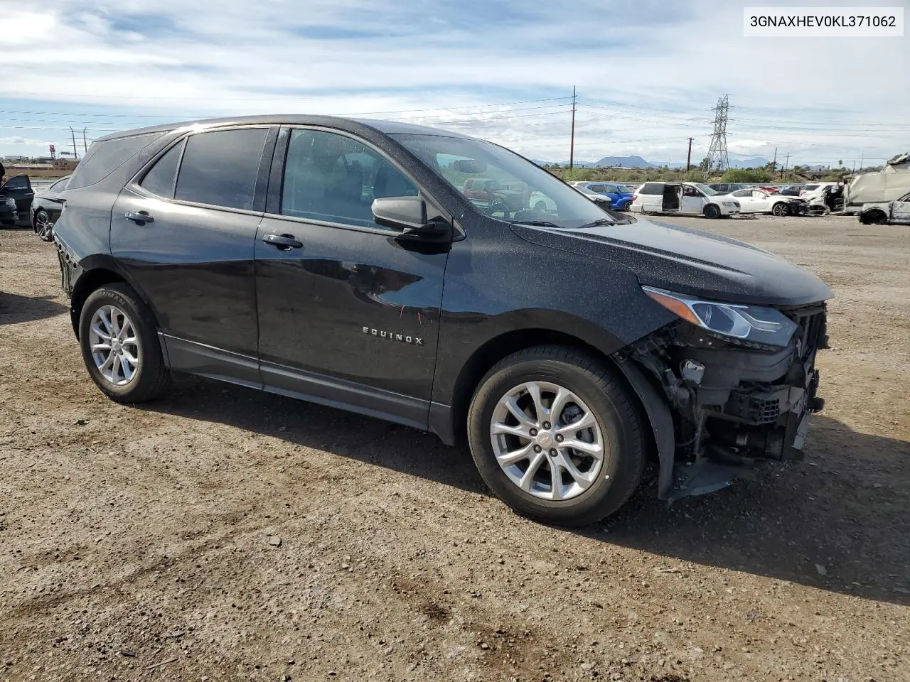 3GNAXHEV0KL371062 2019 Chevrolet Equinox Ls