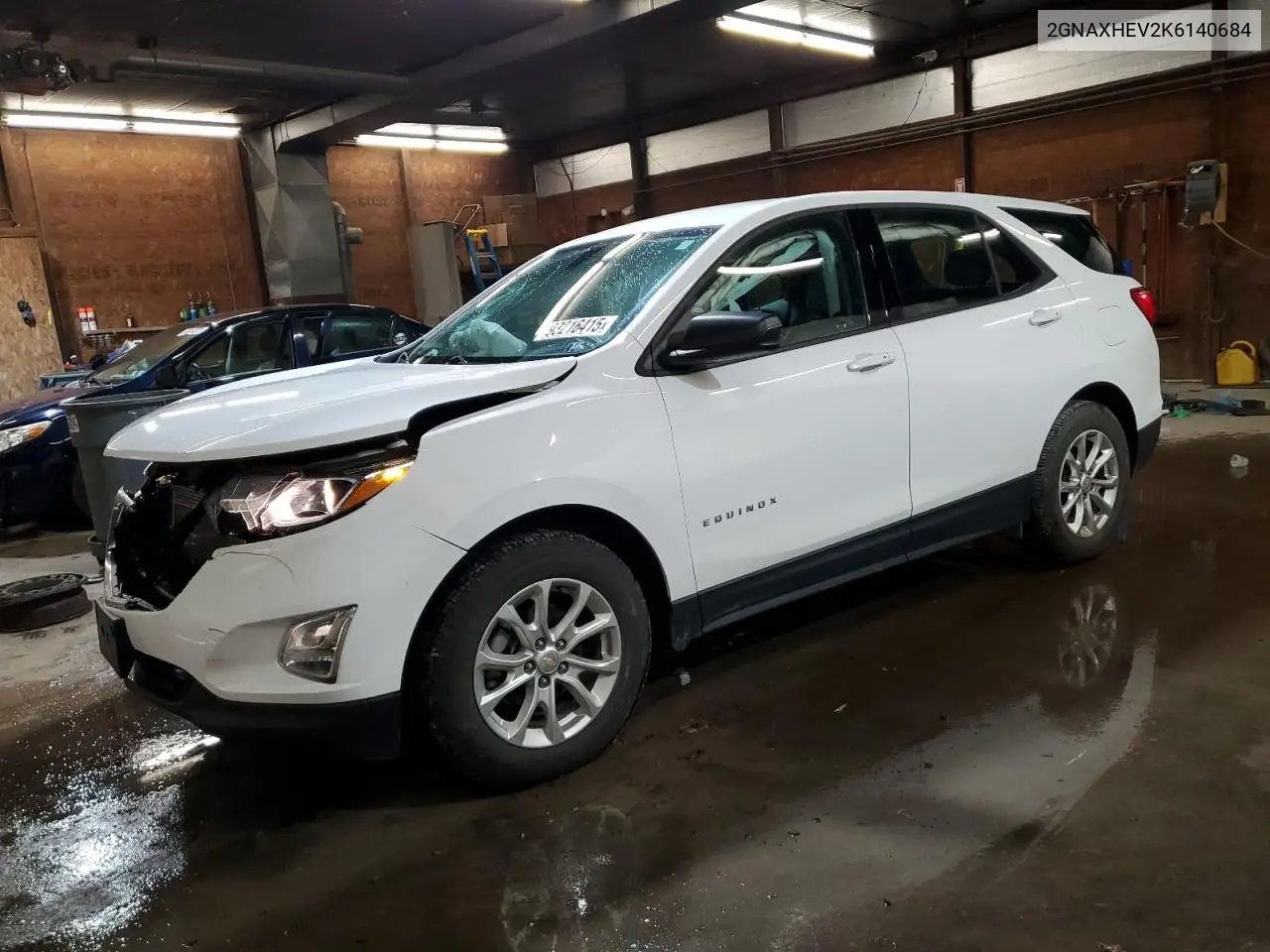 2GNAXHEV2K6140684 2019 Chevrolet Equinox Ls