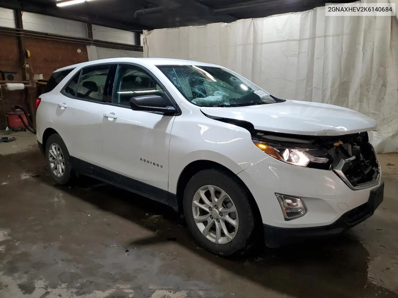 2GNAXHEV2K6140684 2019 Chevrolet Equinox Ls
