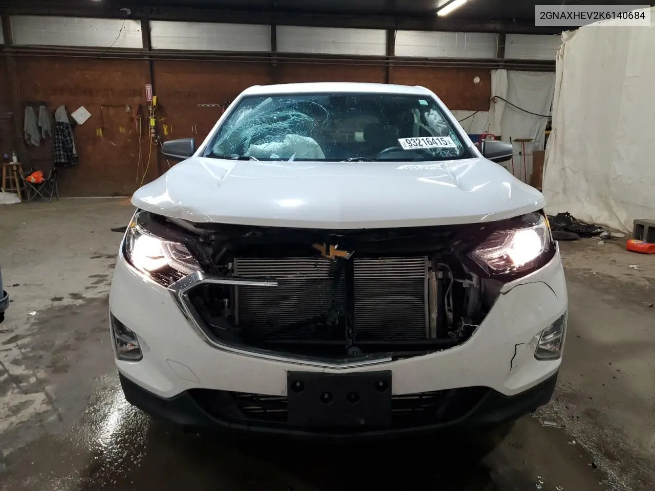 2GNAXHEV2K6140684 2019 Chevrolet Equinox Ls