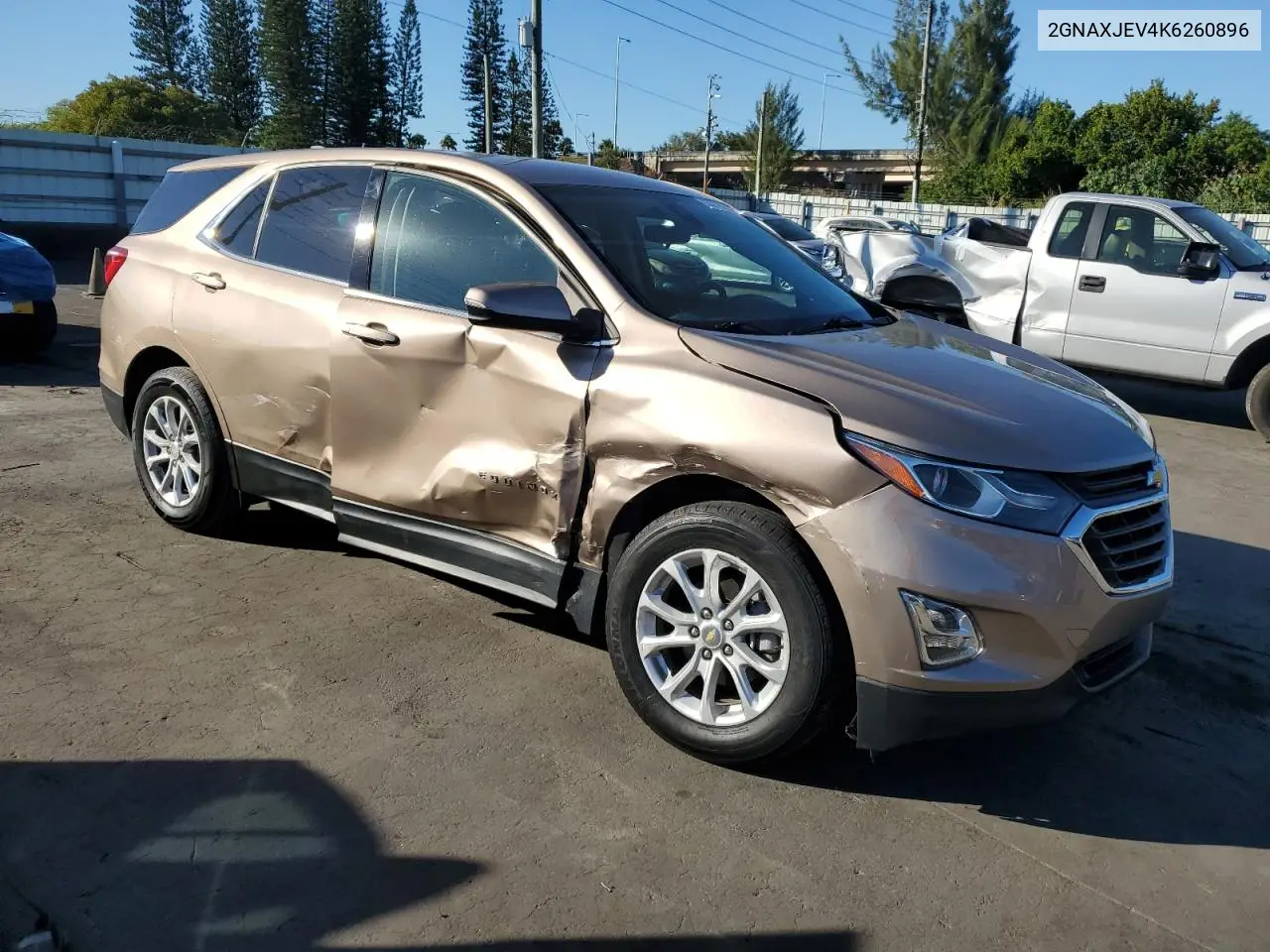 2GNAXJEV4K6260896 2019 Chevrolet Equinox Lt