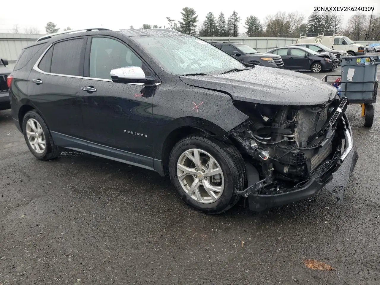 2GNAXXEV2K6240309 2019 Chevrolet Equinox Premier
