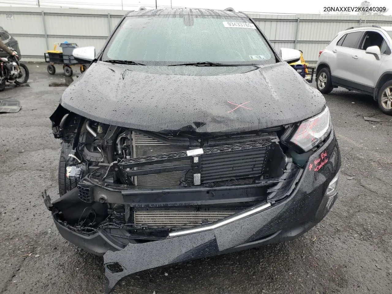 2GNAXXEV2K6240309 2019 Chevrolet Equinox Premier