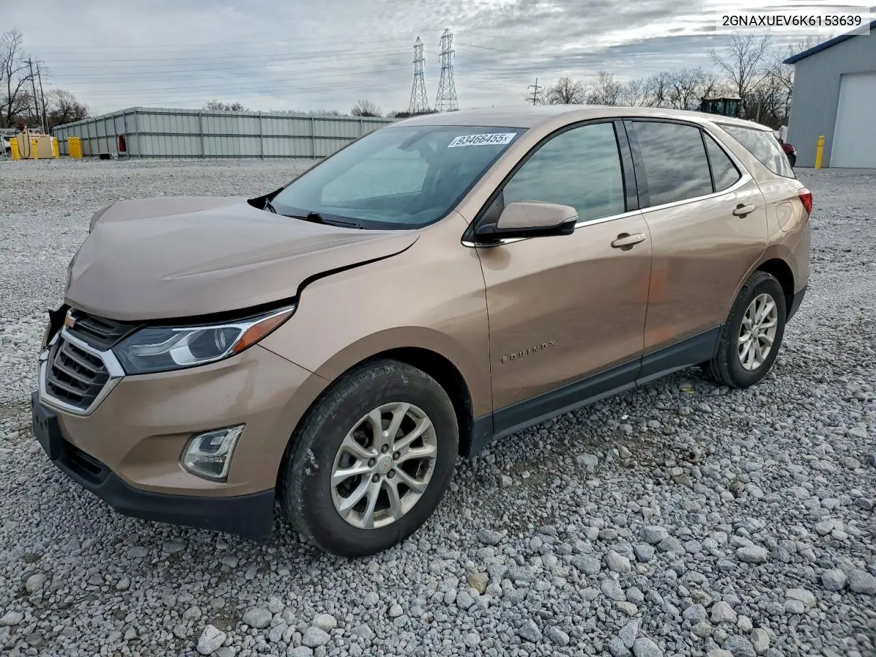 2GNAXUEV6K6153639 2019 Chevrolet Equinox Lt