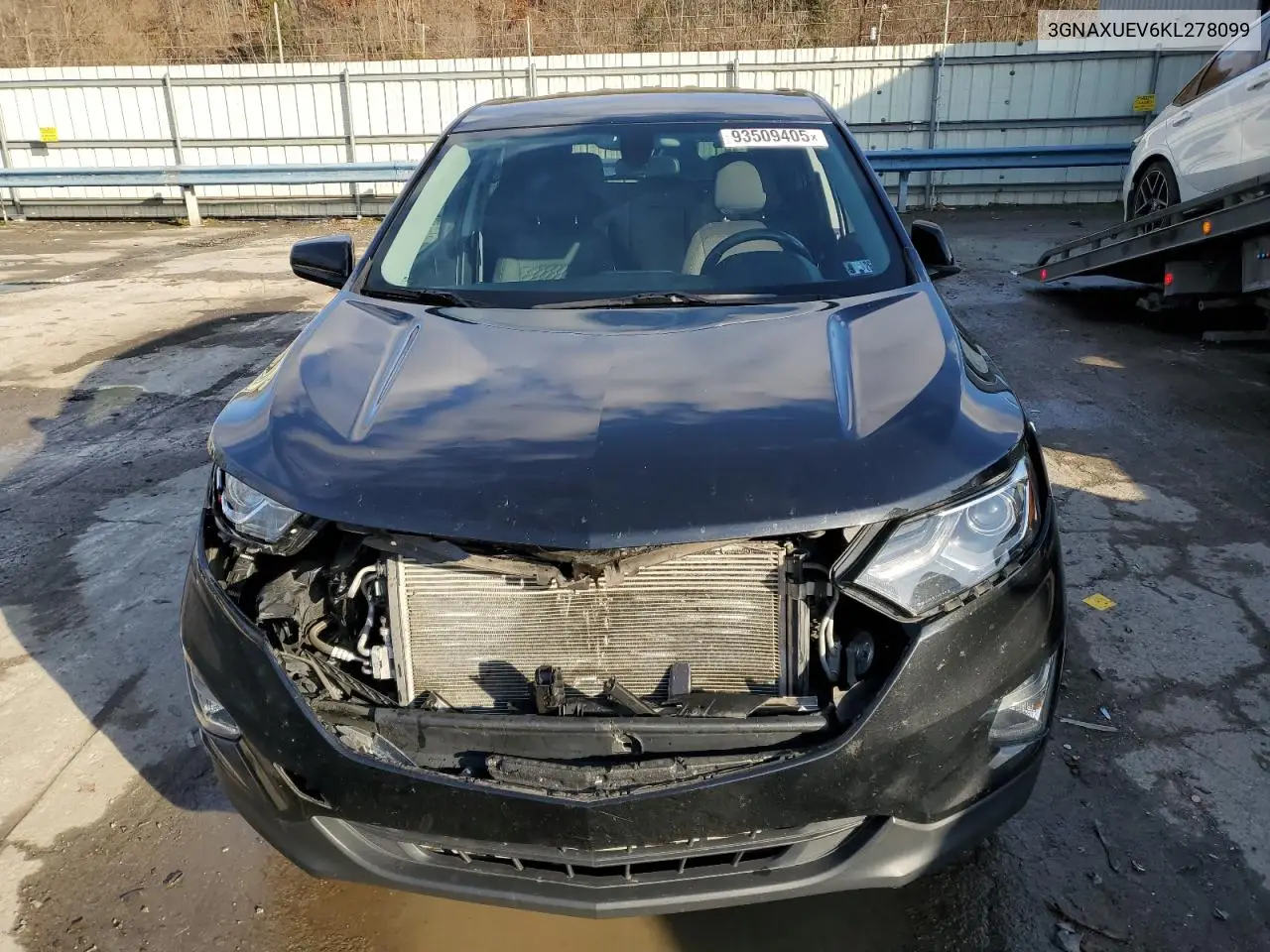 3GNAXUEV6KL278099 2019 Chevrolet Equinox Lt
