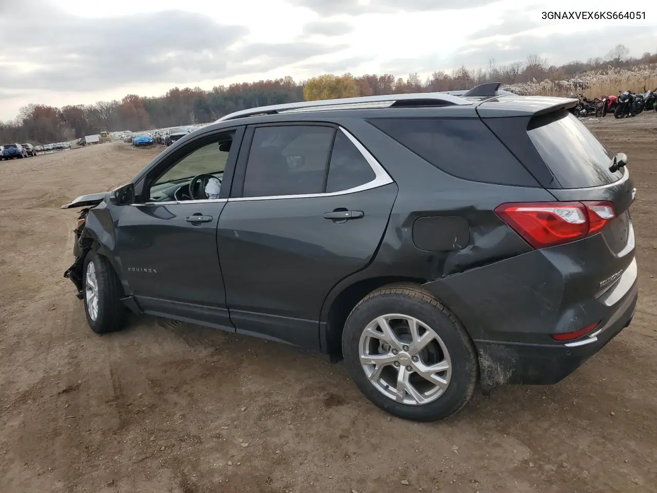 3GNAXVEX6KS664051 2019 Chevrolet Equinox Lt