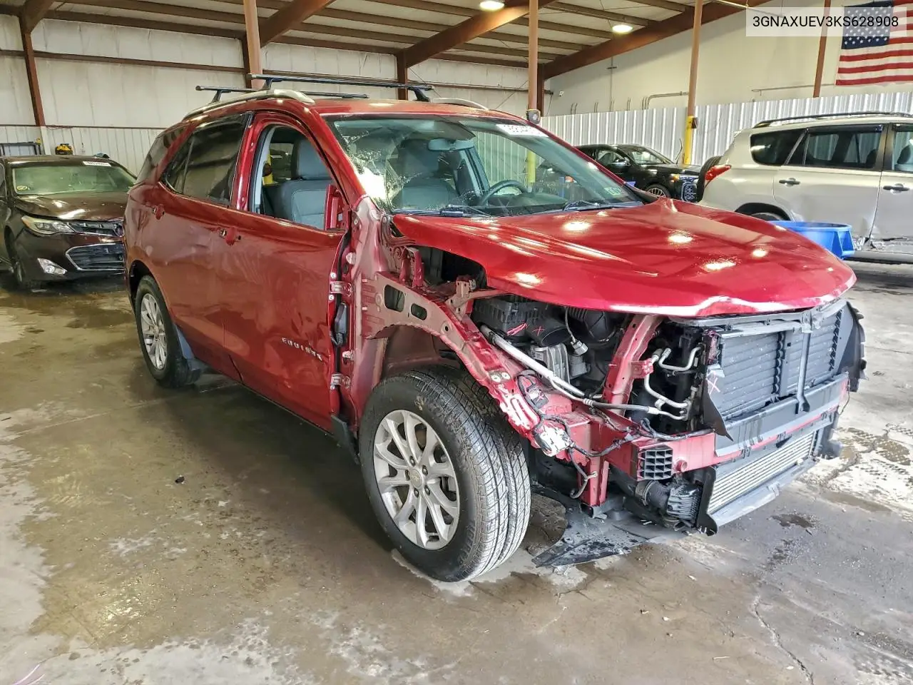 3GNAXUEV3KS628908 2019 Chevrolet Equinox Lt
