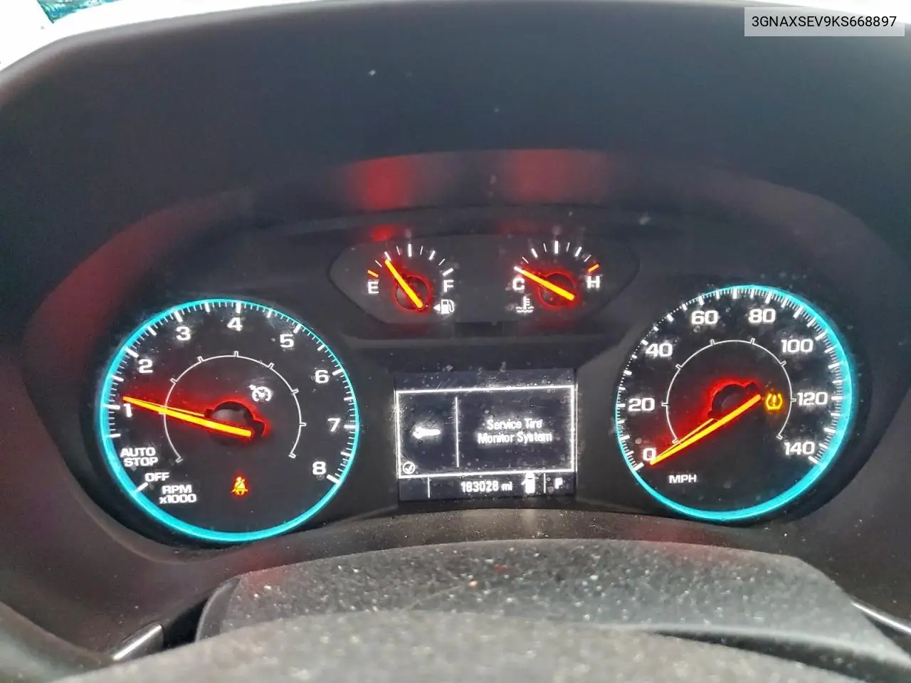 3GNAXSEV9KS668897 2019 Chevrolet Equinox Ls