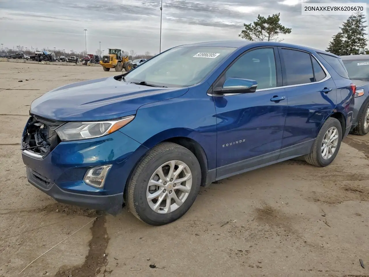2GNAXKEV8K6206670 2019 Chevrolet Equinox Lt